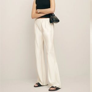Reformation satin pants